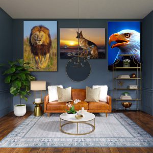 Animal & Landscape images for the wall UV printed at Virtual & Apeal Studios
